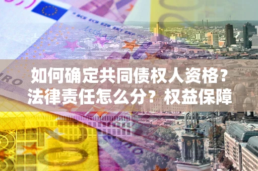 武汉如何确定共同债权人资格？法律责任怎么分？权益保障技巧揭秘！