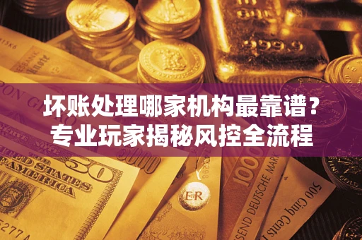 武汉坏账处理哪家机构最靠谱？专业玩家揭秘风控全流程