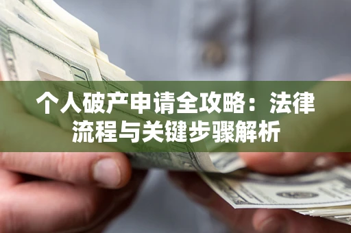 武汉个人破产申请全攻略：法律流程与关键步骤解析